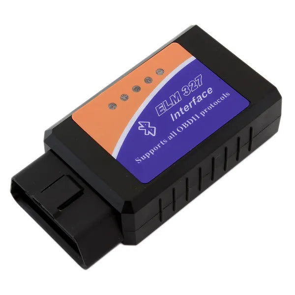 Kékfogú ELM327 OBD2 autódiagnosztikai interfész, v2.1, CAN/KWP támogatás