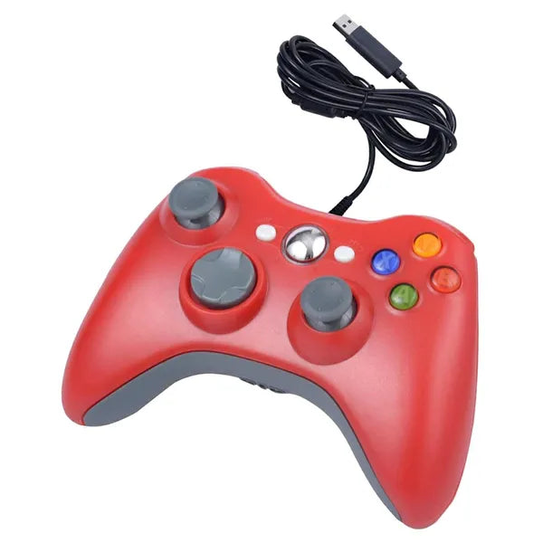 Xbox 360 piros vezetékes kontroller pc-hez