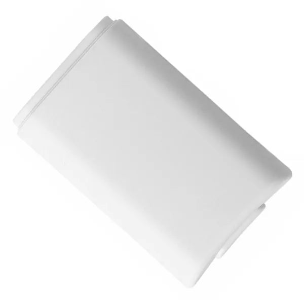 Xbox 360 kontroller elemtartó fedél, fehér, AA akkumulátorhoz