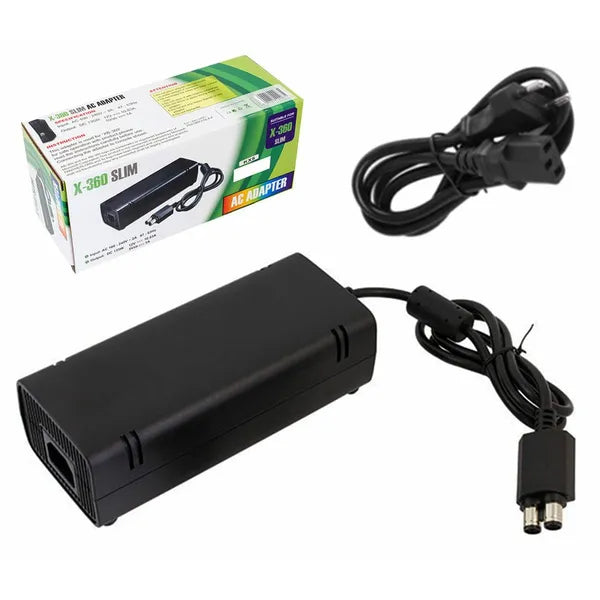 Hálózati tápegység Xbox 360 Slim konzolhoz, 135 W LED, 100-240 V