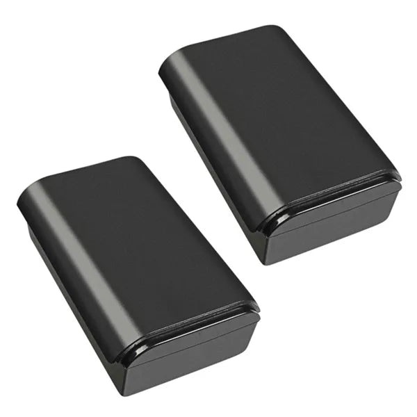Xbox 360 dupla töltőállomás + 2 akkumulátor, fekete