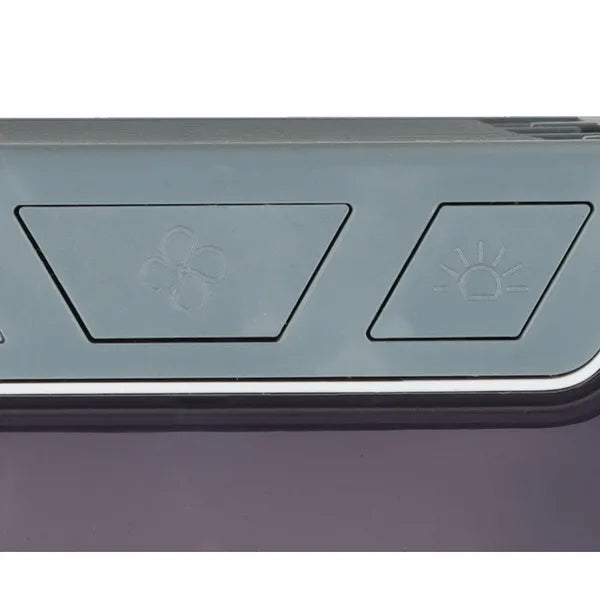 Mini USB asztali párologtató léghűtő ventilátor, 3 fokozat, LED fény