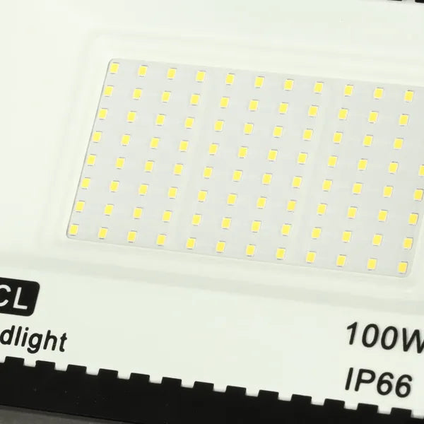 100 W LED mozgásérzékelős reflektor, 6500 K, 2-10 m hatótáv