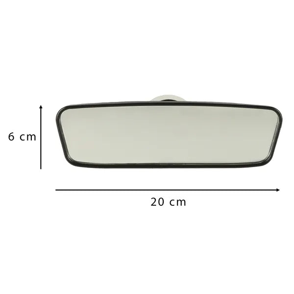 Széles látószögű belső visszapillantó tükör tapadókoronggal, 20 cm