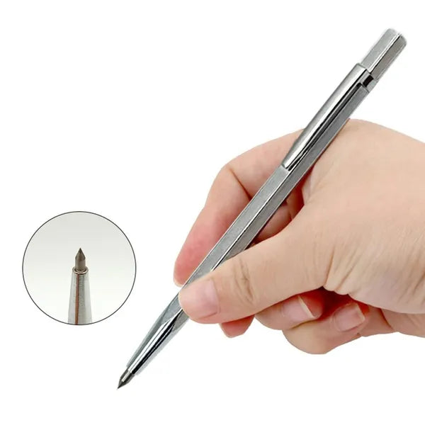 Karbid hegyű jelölő szerszám csempéhez és fémhez, 140 mm