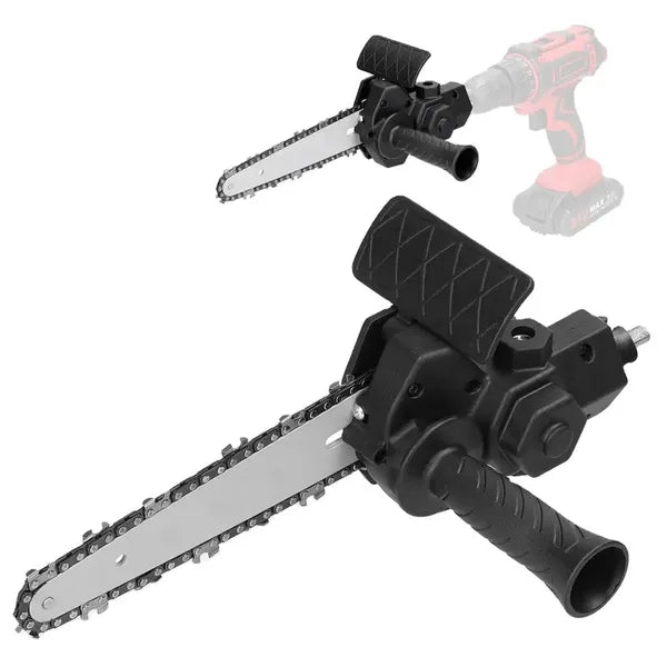 Fúrógép láncfűrész adapter - biztonságos és praktikus!