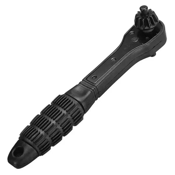 Kétfejű fúrótokmánykulcs 10 és 13 mm, edzett acél, 15 cm