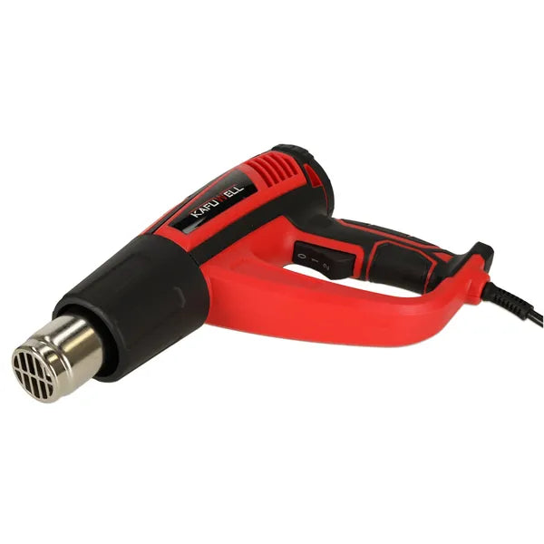 Elektromos hőlégfúvó, 1850 W, 50-600 °C, 300-500 l/perc, 4 fúvóka