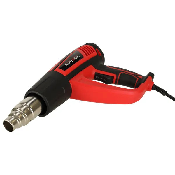 Elektromos hőlégfúvó, 1850 W, 50-600 °C, 300-500 l/perc, 4 fúvóka