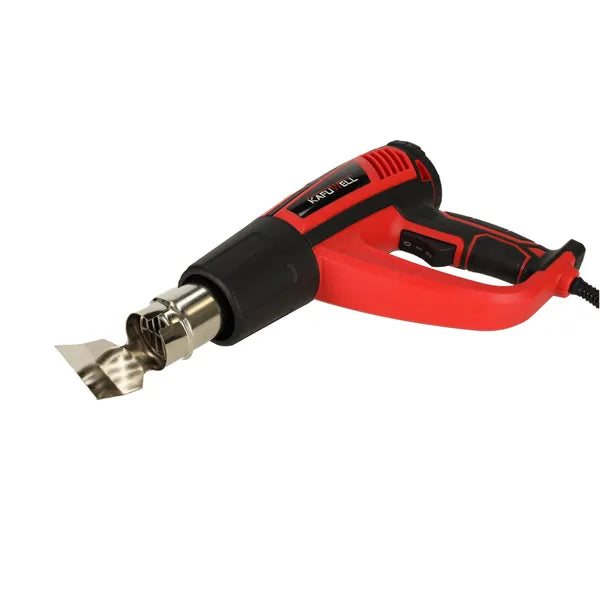 Elektromos hőlégfúvó, 1850 W, 50-600 °C, 300-500 l/perc, 4 fúvóka