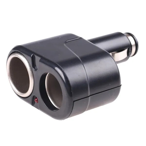 Autós szivargújtós kettős adapter