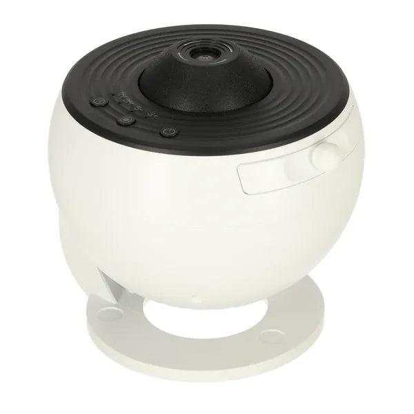 LED csillagvetítő planetárium lámpa USB, 12 lemez, 360° forgás, időzítő