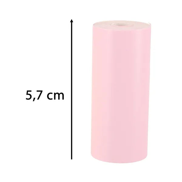 Színes BPA-mentes hőpapír tekercs 5,7 cm x 3 m, 3 db