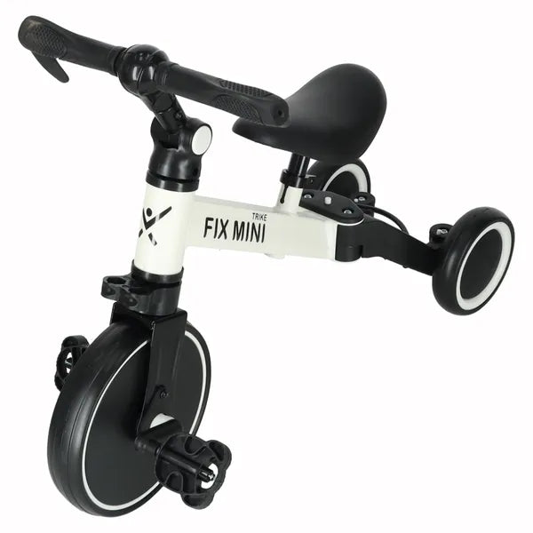 Trike Fix Mini 3 az 1-ben futóbicikli-tricikli pedálokkal, fehér, 18 hó–4 év