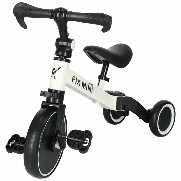 Trike Fix Mini 3 az 1-ben futóbicikli-tricikli pedálokkal, fehér, 18 hó–4 év