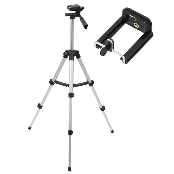 Alumínium fotóállvány 106 cm, 3D fejjel, 0,5 kg, 2 kg teherbírás