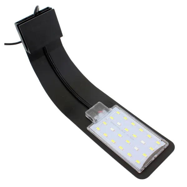 Energiatakarékos 8,7 W LED akvárium lámpa 24 LED (20 fehér + 4 kék), 23-50 cm