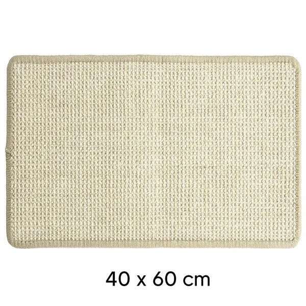 Bambusz macska kaparó- és bútorvédő alátét 60×40 cm, barna