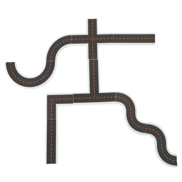 Habszivacs autós vízi puzzle fürdőjáték, 23 db