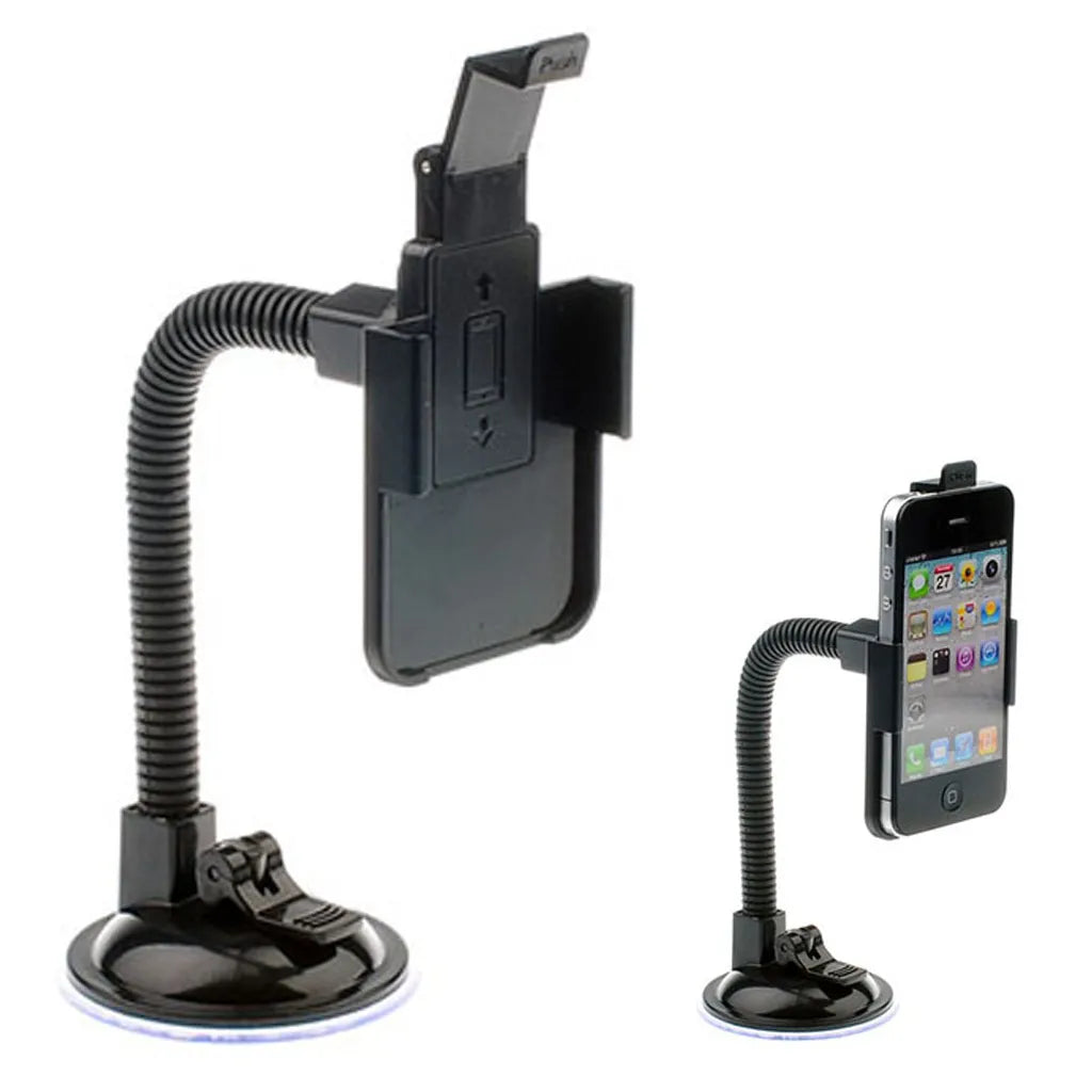 Autós telefontartó iphone 5 5s okostelefonhoz, fekete
