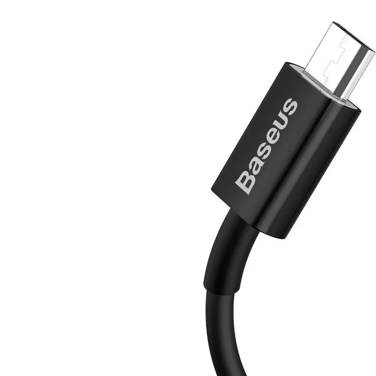 Baseus Superior Series kábel USB-ről micro USB-re, 2A, 2m (fekete)