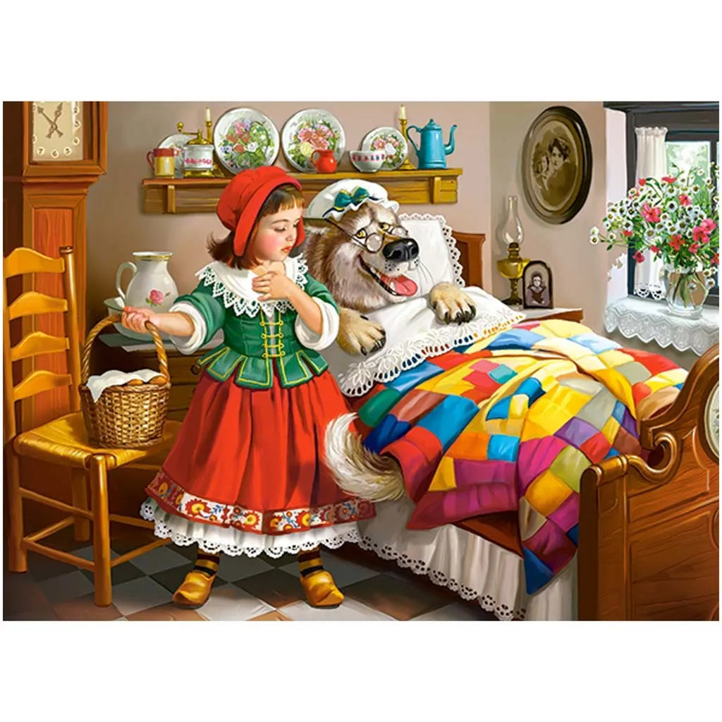 CASTORLAND 120 db-os kirakó, Piroska és a farkas