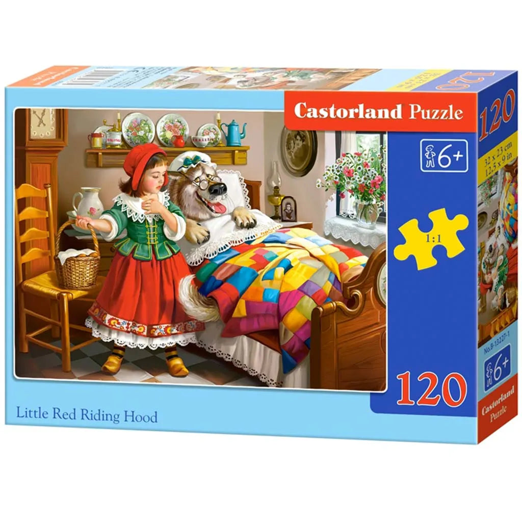 CASTORLAND 120 db-os kirakó, Piroska és a farkas