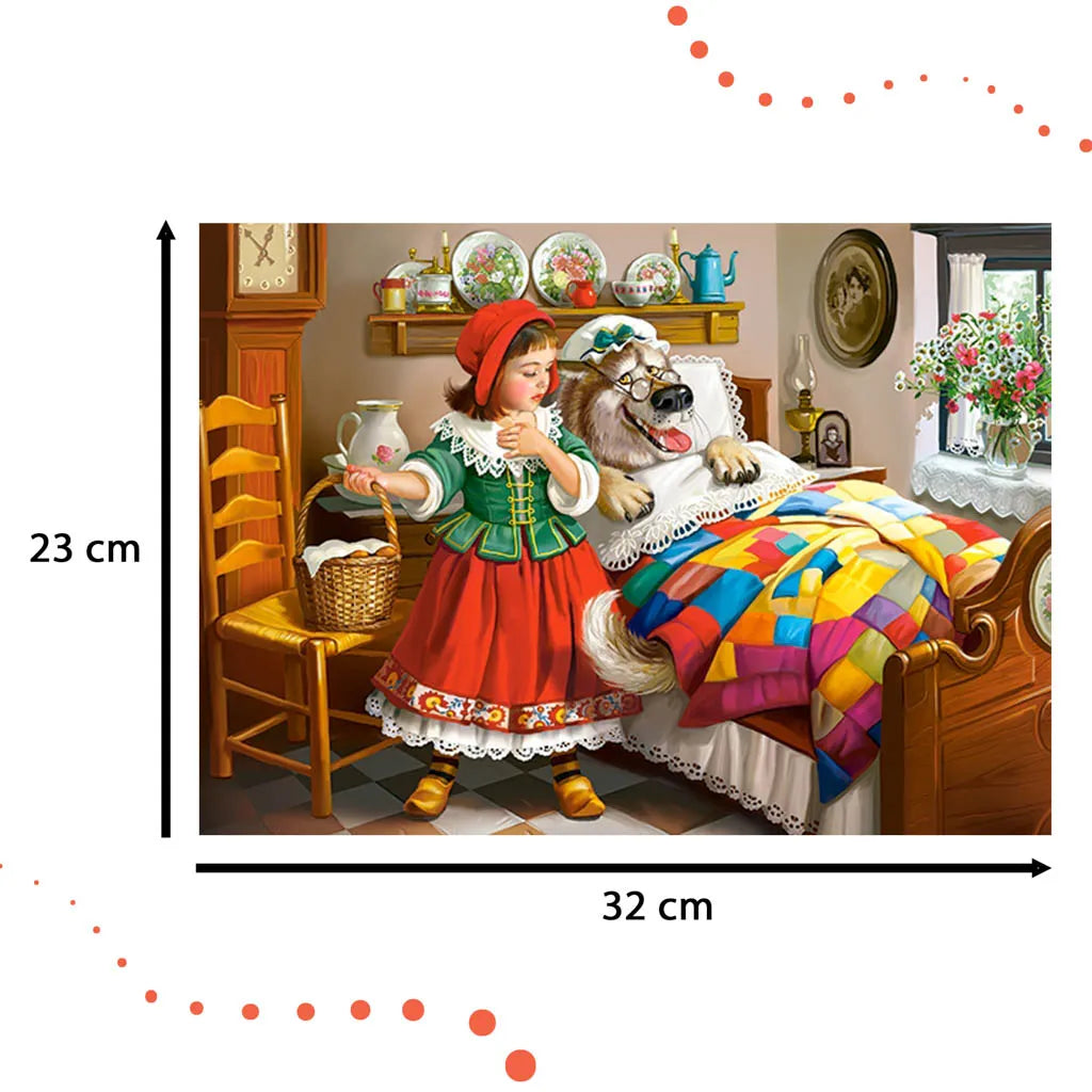CASTORLAND 120 db-os kirakó, Piroska és a farkas