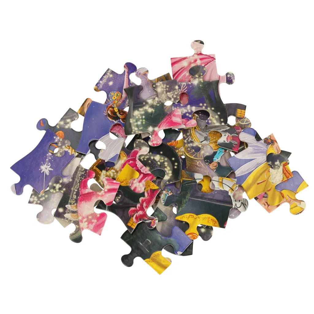 Castorland Puzzle 30 darabos - Hamupipőke Téma: Értékes Tanulási Élmény Gyönyörű Dizájnban
