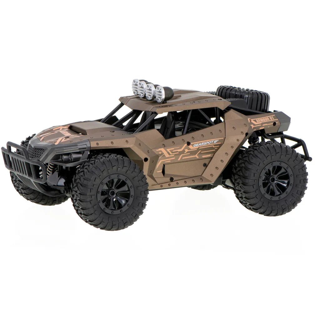 Drift autó, RC off-road 20 km/h barna