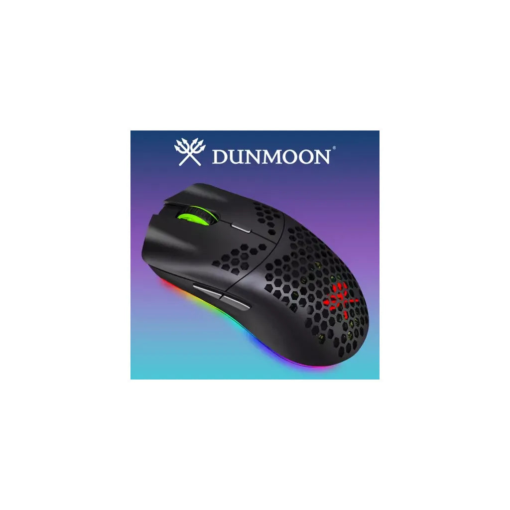 Dunmoon vezeték nélküli gamer egér világítással