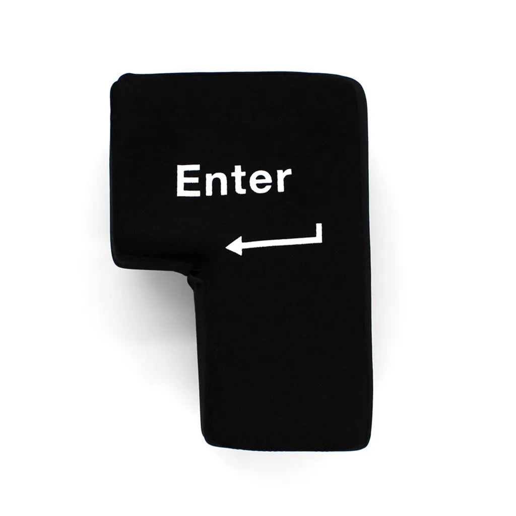 ENTER billentyű nagyméretű anti-stressz USB párna