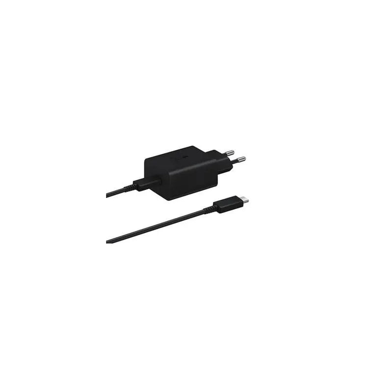 EP-T1510EBE + EP-DA705BBE Samsung 15W-os utazási töltő + USB-C/USB-C adatkábel fekete (OOB Bulk)