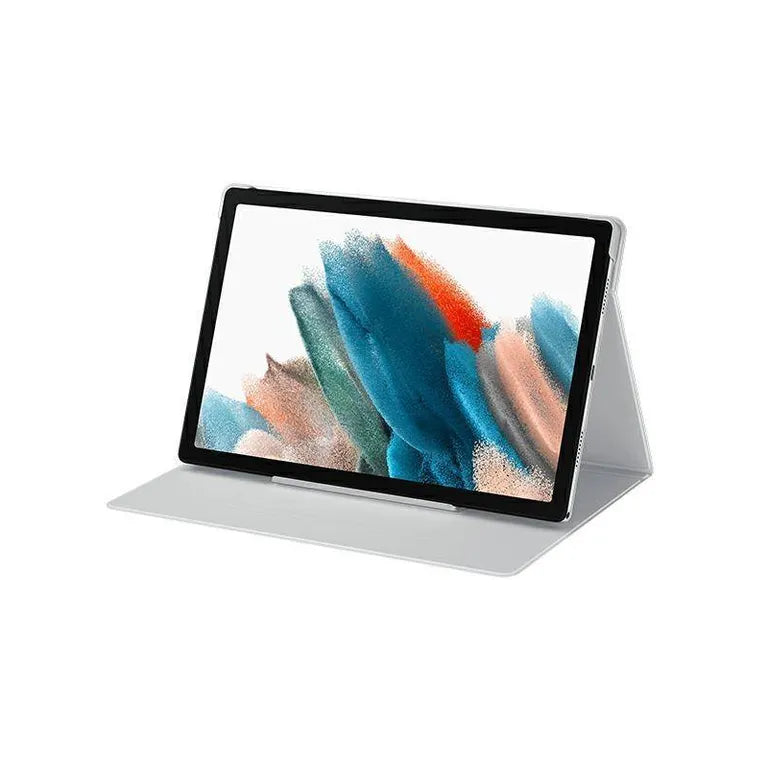 Samsung EF-BX200PS Tab A8 srebrny/silver Book Cover (könyvborító)