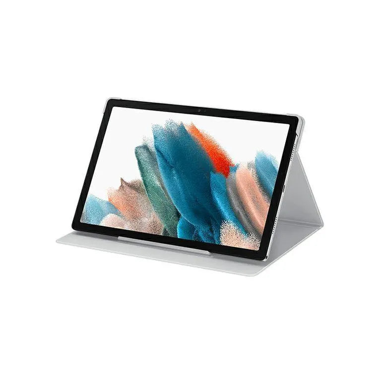 Samsung EF-BX200PS Tab A8 srebrny/silver Book Cover (könyvborító)