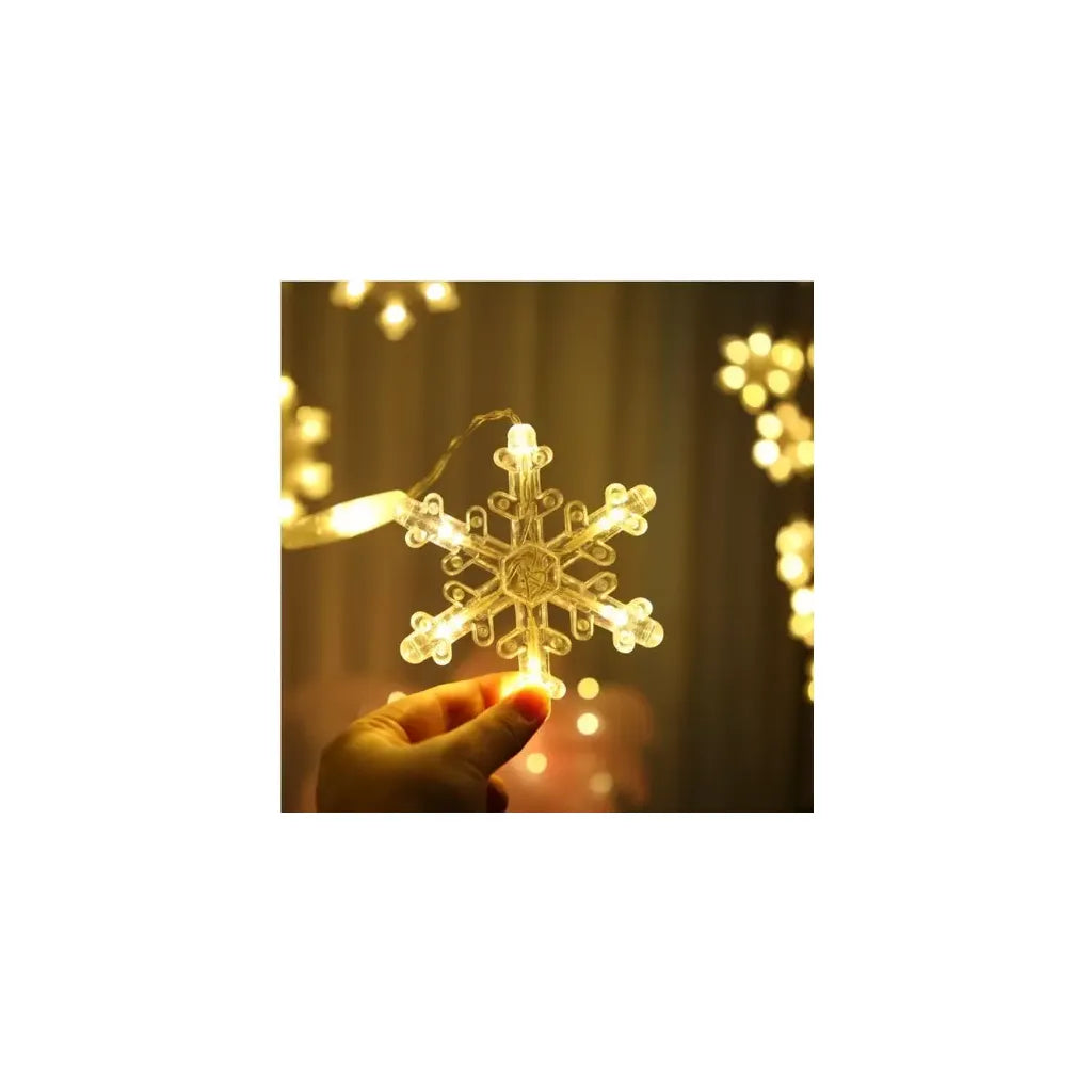 Fényfüggöny távirányítóval 138 LED USB meleg fehér, 540 cm