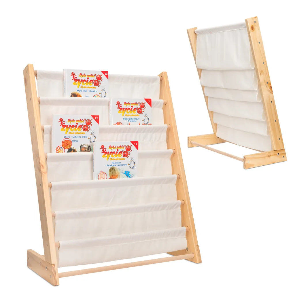 Gyermek könyvespolc állvány 79cm