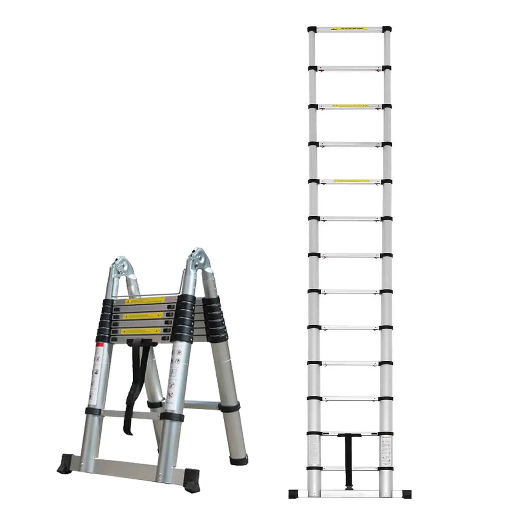 Herzberg HG-5560: 5.6M - visszahúzható alumínium teleszkópos létra.