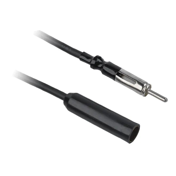 Autós antenna hosszabbító kábel, 1,8 m, univerzális, fekete