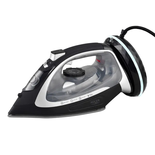 Vezeték nélküli gőzölős vasaló, 2800 W, kerámia talp, 300 ml – Adler AD 5043