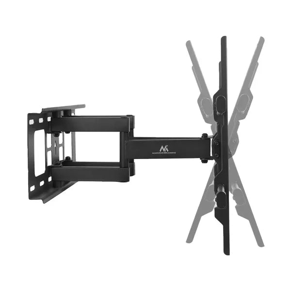 Fali TV tartó Maclean MC-789, VESA 600×400, 32–85", 60 kg, dönthető-forgatható