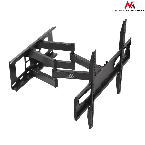 Univerzális fali TV konzol 37-80"-ig, VESA 600x400, 45 kg, fekete
