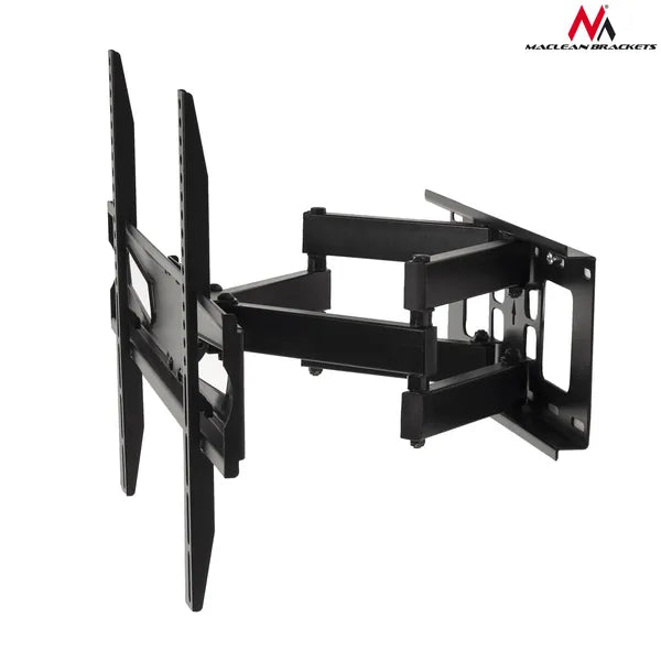 Univerzális fali TV konzol 37-80"-ig, VESA 600x400, 45 kg, fekete