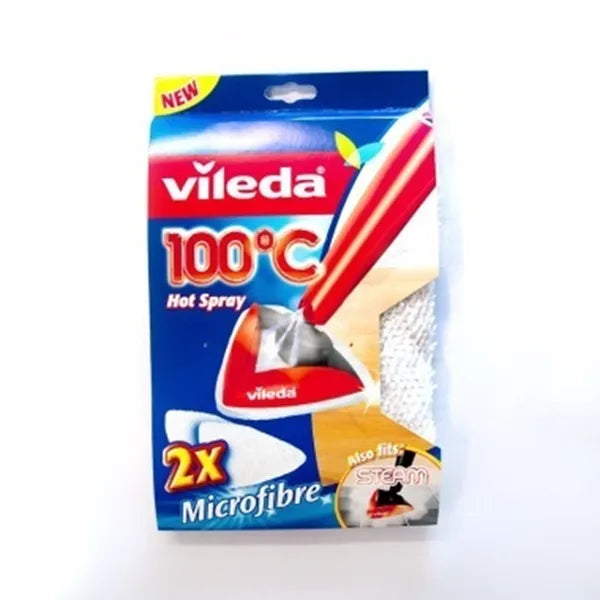 Vileda Steam és Hot Spray mikroszálas pótmopfej, 2 db, 60 °C-on mosható