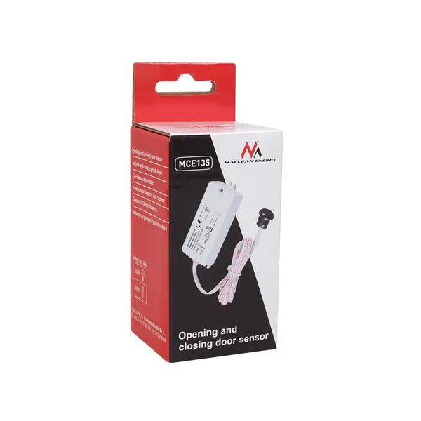 PIR ajtónyitás-érzékelő kapcsoló, 5–6 cm, max 500 W, IP20, 1,5 m kábel