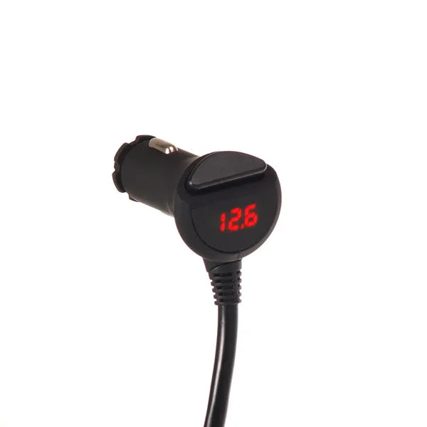 Maclean mce117 autós elosztó 3xszivargyújtó 2xusb 4.8a fekete gumírozott