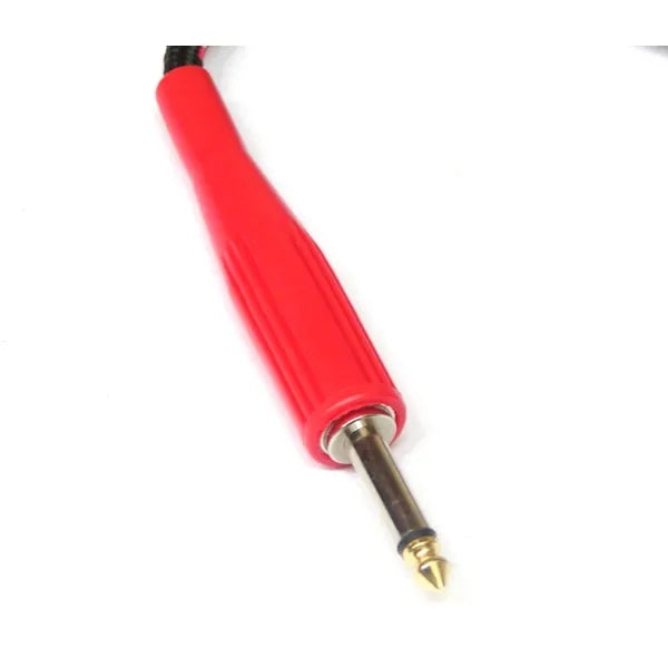 Cabeltech 6,3 mm jack dugó–dugó mono hangkábel, 5 m, fonott köpeny