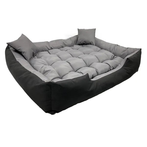 Ecco kutyafekhely m 75x65 cm szürke-fekete