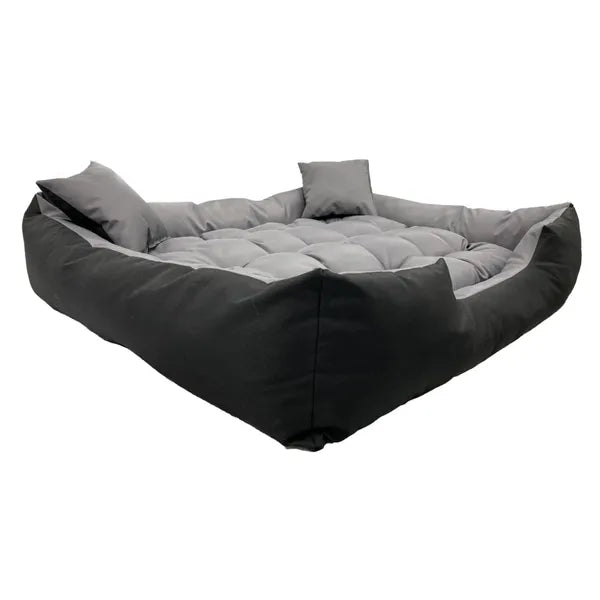 Ecco kutyafekhely m 75x65 cm szürke-fekete