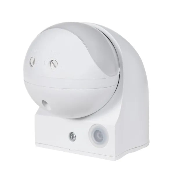 PIR mozgásérzékelő IP44, 180°, 12 m, max 1200 W terhelés – MCE203